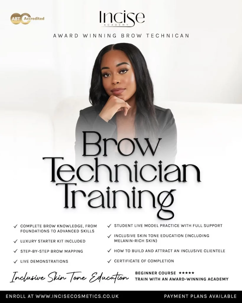 Brow Technician Training Course – Incise Academy